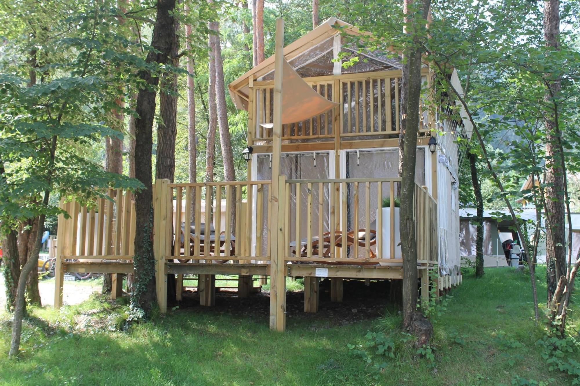 Sportcamping & Glamping Resort Rio Vantone Crone Kültér fotó